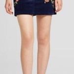 Mossimo Supply Co Embroidered Corduroy Skirt  Photo 0