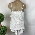 Calvin Klein White Logo Print Tank Top & Shorts Pajama Set NEW L Photo 1