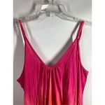 In Bloom By Jonquil Women's Sleeveless Tie Dye Nightgown Pink Orange Size XL Photo 1