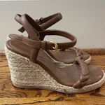 Gianvito Rossi  Tan Wedge Sandals Photo 0