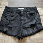 Eunina  Jean Shorts High-Rise Cut-Off  Photo 0