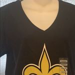 NFL  ‘47 Saints V neck Shirt sz Medium new w/tag Photo 2