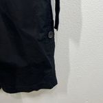 Banana Republic Black Poplin Belted Utility Jumpsuit Women's XS Roll Sleeve Photo 11