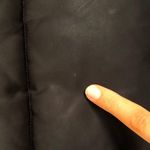 Topshop Women’s Black and Gold Bomber Puffer Jacket Size 6 / M Photo 5