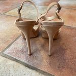 Schutz  strappy stiletto Nude suede Photo 2