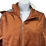 Mycra Pac Copper Metallic Full Zip Water Resistant Jacket sz 0 P Petite NEW Tags Brown Photo 12