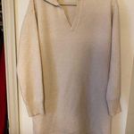 ZARA Polo Collar Knit Sweater Dress Size Medium Photo 1