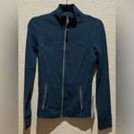 Lululemon NWT Define Jacket Full Zip Nulu Indochine Blue Gold Size 6 Photo 8