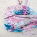 Beach Riot NEW Free People Poppy Bikini Top candy skies tie dye, XL Photo 3