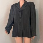 Le Suit  Women's Blazer Jacket Suit Separate Size 18 Gray Casual Bussiness office Photo 0