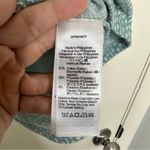 Madewell Jacquard Peekaboo-Back Crop Tank in Faded Shale Photo 4