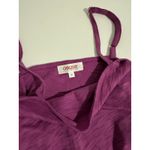 Goldie $100 New  Lewinter Pink Side Ruched Tank - Pima cotton - Small Photo 2