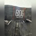 Urban Outfitters BDG  mom high-rise size 30 black denim shorts Photo 1