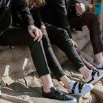 Valentino Garavani V-Punk red leather belted low-top sneakers size IT 37 US 7 Photo 4