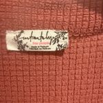 Free People  FP INTIMATELY Check it Out Sleep Shirt in Marsala Button Down Medium Photo 7