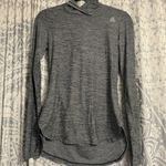 Reebok Grey Womens Light Weight Athletic Gym Hoodie Size XS Photo 0
