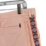 Bogner Pants Womens XL US 14 Striped Side Embroidered Outdoors Gorpcore Travel Orange Photo 4