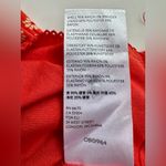 Anthropologie Maeve by Brianne Cowl Neck Daisy Print Dress Orange Size M Photo 13