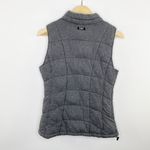 Marc New York  Womens Sz M Gray Grey Quilted Puffer Vest Cotton High Neck Pockets Photo 1
