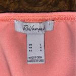 Revamped  Spaghetti Strap Midi with High Side Slit in Coral - size large Photo 3