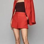 Reiss NWT Beatrix Textured Jacket Blazer Red Size US 10 Photo 0