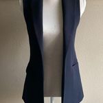ZARA structured vest sleeveless blazer size xs black Photo 1