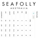 Seafolly NWT Boheme Longline Triangle Bikini Top Size 4 US Black Floral Bohemian Photo 12