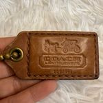 Coach 2.5"  Leatherware 1941 Brown Fob Bag Charm Hang tag Hangtag Photo 0