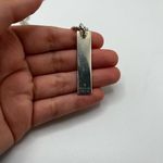 Gucci  Trademark Bar‎ Double Beaded Chain Sterling Silver Necklace Photo 2