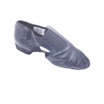 Leo's Adult 4 Jazz Split Sole Dance Shoes Gore Stretch Slip On Black Leather Size undefined Photo 3