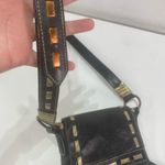 Steve Madden Leather Black Fringe Small Crossbody Bag Boho Western Goth Y2K Rock Photo 5