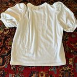 TCEC White Boutique Puff Sleeve Top Size S Photo 1