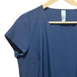 Spanx Yes, Pleats! Midnight Navy Tee Shirt Size Medium Photo 6