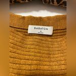 Babaton  Aritzia 100% merino wool Mustard Sweater medium Photo 2