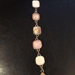 Badgley Mischka Dressy Long Earrings & Necklace Pearlized Multi Photo 0