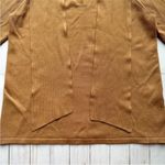 Chico's S Removable Neck Scarf English Toffee Brown Tie Neck Pullover Sweater Photo 12