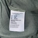 American Eagle  One Shoulder Linen Blend Jumpsuit in Olive - size XL Long Photo 9