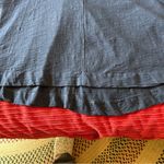 Chico's Chico’s Seamed Cotton Slub T-Shirt Dress Navy Blue. Size 4/ 0. Photo 10