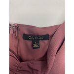 City Studio Sweetheart Neckline Fit & Flare Dress Mauve Rose Pink Large Photo 4