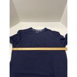 Isaac Mizrahi  New York Women’s Long Sleeve Pocket T Shirt Navy Size XXL Photo 3