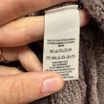 Free People  Easy Cable Knit V-Neck Oversized Sweater Size Medium Photo 3