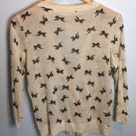 Spoiled Lace, Bows, Polka Dots, Black Cream Cardigan Size XL Photo 11