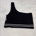 Free People Movement One Shoulder Ribbed Sports Bra Black Size XS Photo 2
