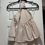 Hers & Mine  Halter Ruffle Top Photo 1
