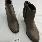 INC Womans Jesaa Ankle Boots 9.5 M Brown Strappy Block Heel Photo 0