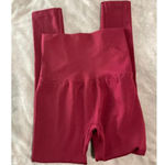 NWOT‎ Catherine Malandrino Maroon Professional Leggings Size Small Photo 3