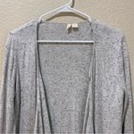 Anthropologie Moth Lyra Ruffle Sleeve Waterfall Cardigan Size Medium Photo 3