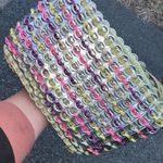 Colorful Crochet Clutch Yellow Photo 0