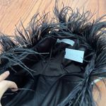 ASTR the label-RAVEN FEATHER TRIM MINI DRESS Photo 7