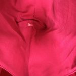 Victoria's Secret  Pink Red Striped Tote Bag Bling Jeweled Logo Black Handles Photo 7